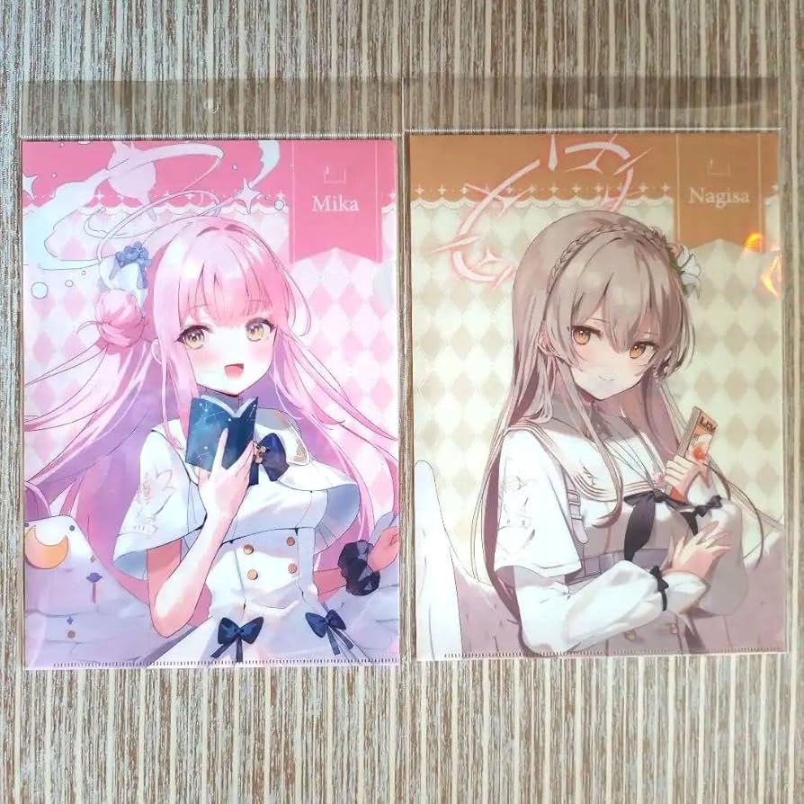 Amazon.co.jp: TSUTAYA限定 ブルアカ クリアファイル セット